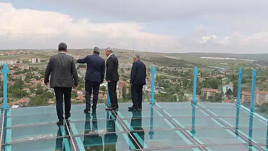 Kayabaşı Cam Seyir Terası'na ziyaret
