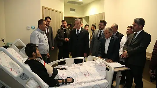 Büyükkılıç'tan hastane ziyareti