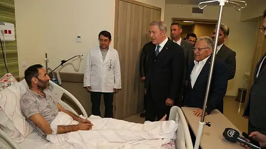 Büyükkılıç'tan hastane ziyareti