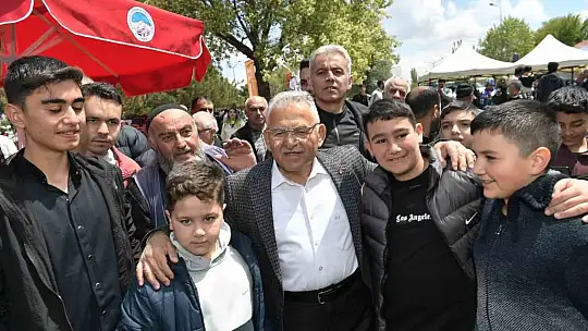 Büyükşehir'in piknik etkinliği büyük ilgi gördü