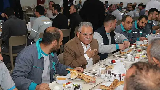 Akar ve Büyükkılıç, sahuru mobilya işçileriyle yaptı