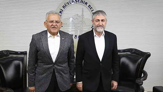 Bakan Nebati'den Kayseri Büyükşehir'e ziyaret