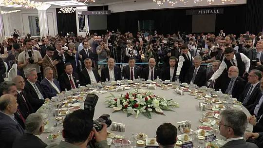 Özhaseki: Kayseri'de Sanayici ve İş Adamları ile buluştu