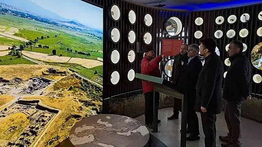 Bakan Yardımcısı Alpaslan Kültepe'ye hayran kaldı