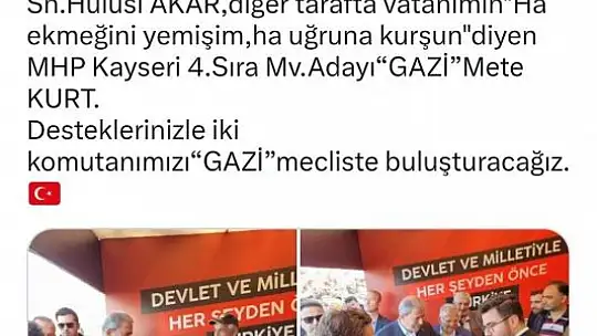 Baki Ersoy'dan anlamlı mesaj