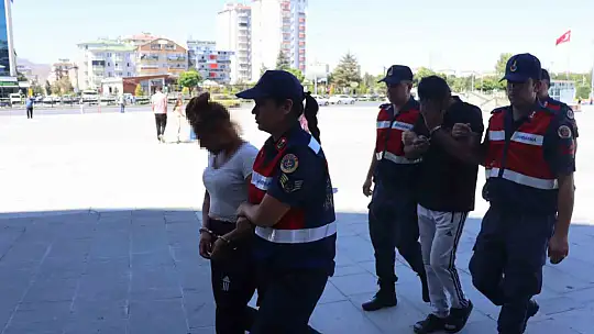 Kayseri'de hırsızlık yapan baba ve kız yakayı ele verdi