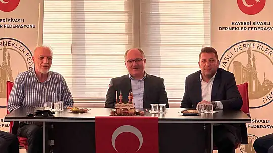 Başkan Bilgin'den Kayseri Sivaslılar Derneği'ne Hayırlı Olsun Ziyareti