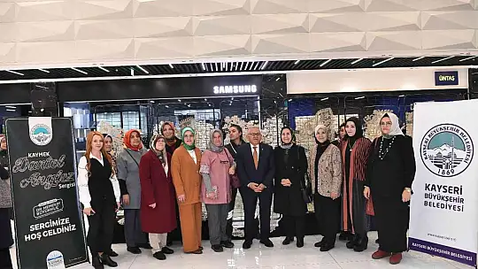 Dantel Anglez El Sanatları Sergisi açıldı