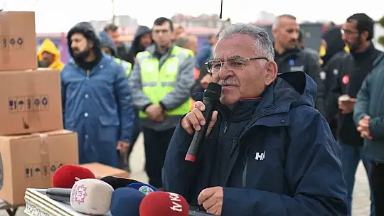 Büyükkılıç: 'Et tırnağız, görevimizi yapıyoruz'