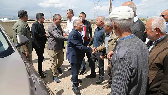 Büyükkılıç, 'şükür duası' programında vatandaşlarla bir araya geldi