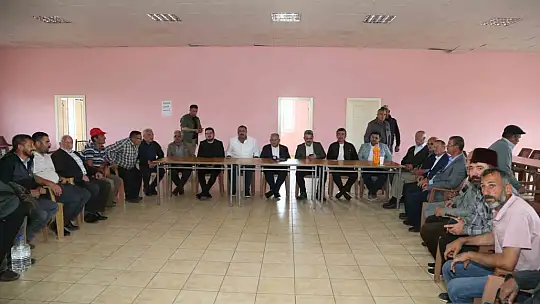 Büyükkılıç, 'şükür duası' programında vatandaşlarla bir araya geldi