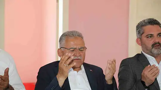 Büyükkılıç, 'şükür duası' programında vatandaşlarla bir araya geldi