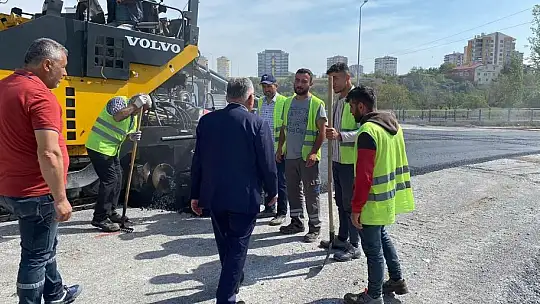 Büyükkılıç, 20 milyon TL'lik çalışmayı yerinde inceledi