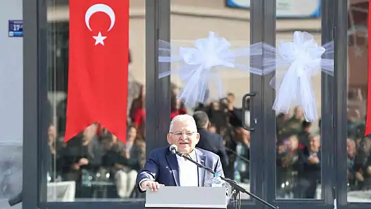 Başkan Büyükkılıç, 3,5 milyon TL'lik eğitim ve spor yatırımının açılışını yaptı