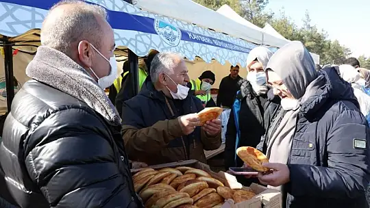 Büyükkılıç'a Deprem Bölgesi'nden teşekkür