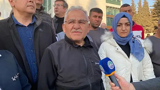 Deprem bölgesinden Büyükkılıç'a teşekkür ve dua