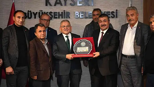 Büyükkılıç'a Kayseri çiftçisinden teşekkür