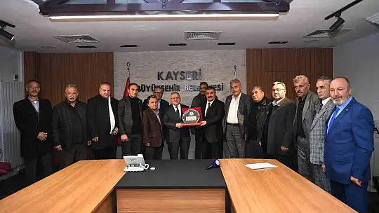 Büyükkılıç'a Kayseri çiftçisinden teşekkür