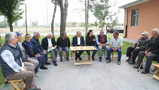 Başkan Büyükkılıç'a yoğun ilgi