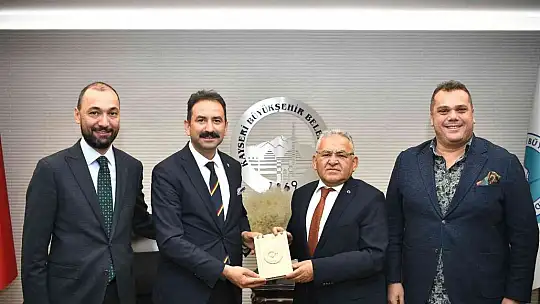 Başkan Büyükkılıç'a STK ziyaretleri