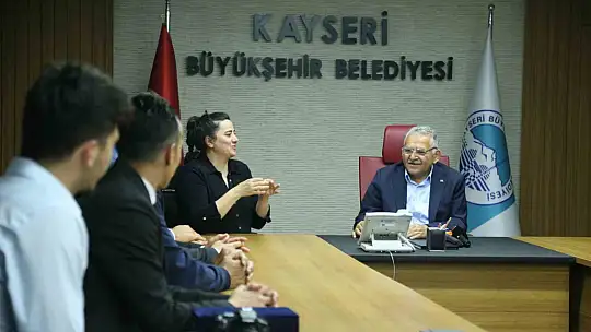 Büyükkılıç'a nezaket ziyareti...