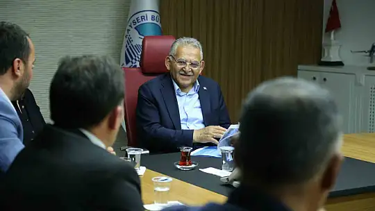 Büyükkılıç'a nezaket ziyareti...