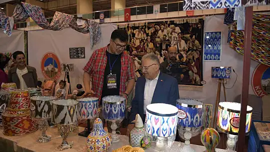 Büyükkılıç kooperatiflerde kadınların ürettiği ürünleri inceledi