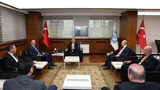 Başkan Büyükkılıç'a yargı mensuplarından ziyaret