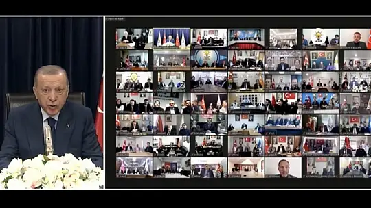 Büyükkılıç, AK Parti Genişletilmiş İl Başkanları Toplantısına video konferans ile katıldı