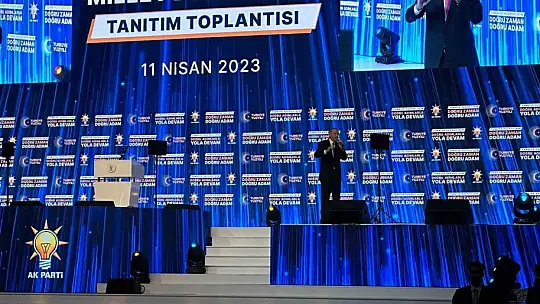 Büyükkılıç, AK Parti Seçim ve Milletvekili Aday Tanıtım Toplantısı'na katıldı