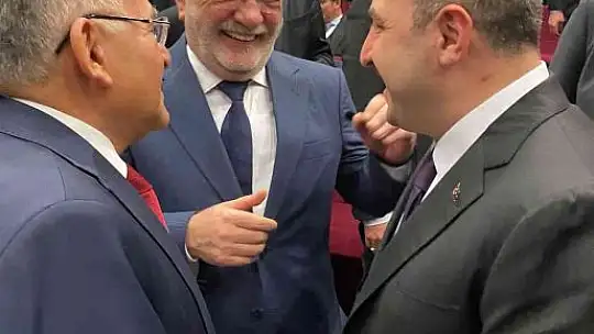 Başkan Büyükkılıç, Ankara'da 3 bakanla görüştü, Cumhurbaşkanı Erdoğan'ın Toplantısı'na katıldı