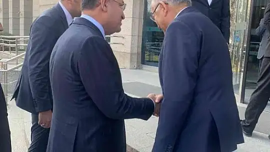 Başkan Büyükkılıç, Ankara'da 3 bakanla görüştü, Cumhurbaşkanı Erdoğan'ın Toplantısı'na katıldı