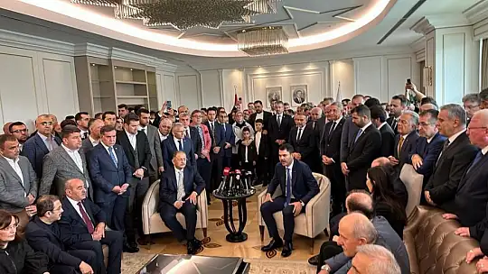 Kayseri'den Bakan Özhaseki'i için Başkent çıkarması yaptılar