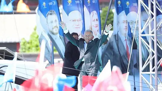 Büyükkılıç, Büyük Kayseri Mitingi'nde konuştu