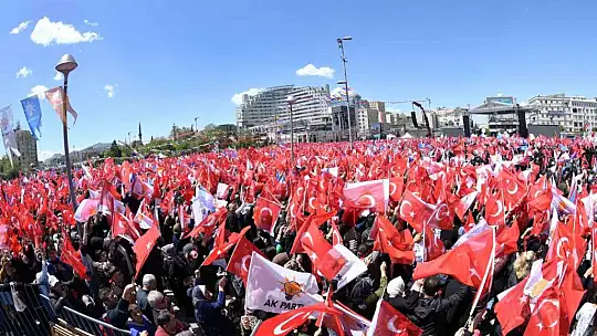 Büyükkılıç, Büyük Kayseri Mitingi'nde konuştu