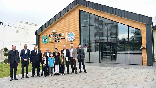 Büyükkılıç, çocuk kütüphanesini yerinde inceledi