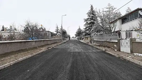 Develi'nin 30 yıllık altyapı sorunu çözüldü