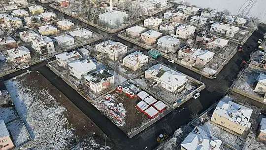 Develi'nin 30 yıllık altyapı sorunu çözüldü