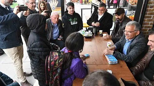 Büyükkılıç, esnafla buluştu