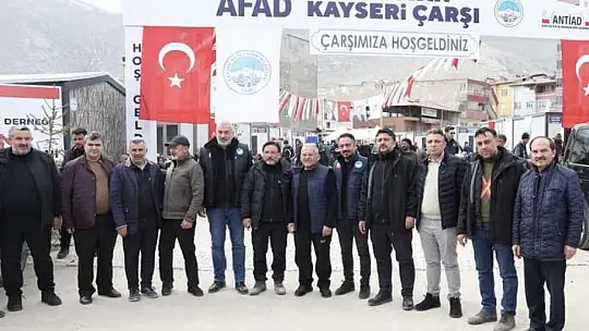 Elbistan Kayseri Çarşısı'nda incelemelerde bulunuldu