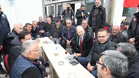 Elbistan Kayseri Çarşısı'nda incelemelerde bulunuldu