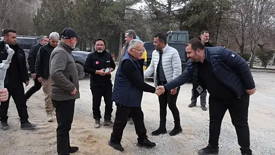 Elbistan Kayseri Çarşısı'nda incelemelerde bulunuldu