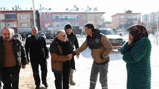 Başkan Büyükkılıç Göksun'da...