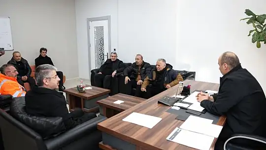 Başkan Büyükkılıç Göksun'da...