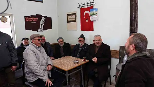 Büyükkılıç hisarcık ve erciyes esnafı ile buluştu