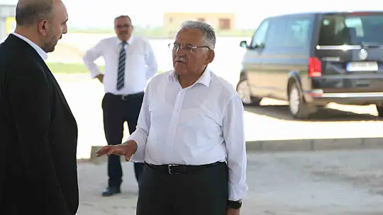 Başkan Büyükkılıç, İç Anadolu'nun en büyük Hayvan Pazar Yeri Projesini inceledi