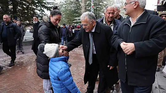 Büyükkılıç, İldem'deki esnafı ziyaret etti
