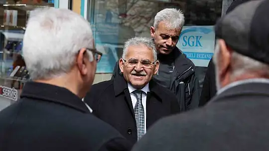 Büyükkılıç, İldem'deki esnafı ziyaret etti