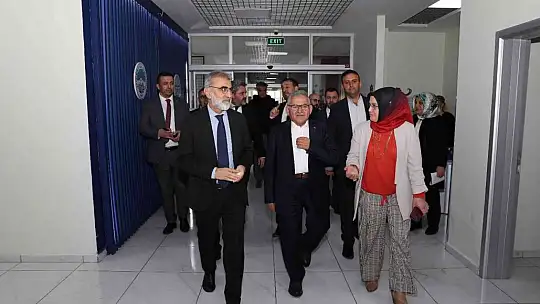 Başkan Büyükkılıç, KAYMEK Akademi'de incelemelerde bulundu