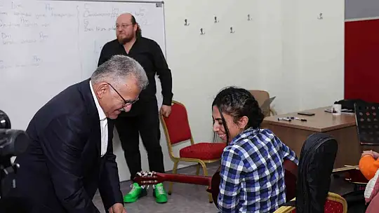 Başkan Büyükkılıç, KAYMEK Akademi'de incelemelerde bulundu